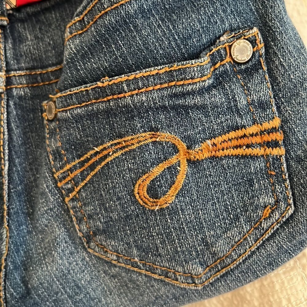 Small Jean Handbag Made From A Pair of Child’s Justice Jeans - Picture 4 of 7